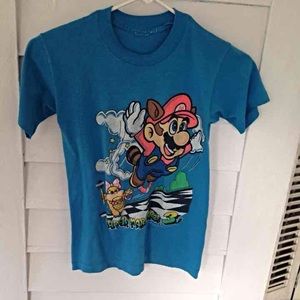 Vintage Mario 3 tee shirt