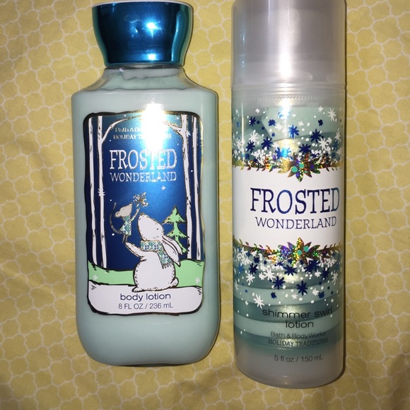 Bath and body works lotions