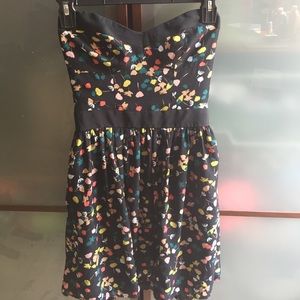 Urban outfitters autumn leaves dress