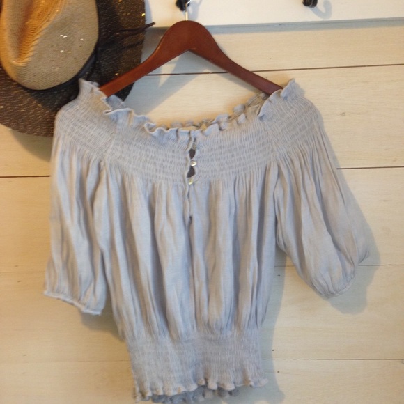 Zara peasant top