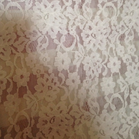 Lauren Conrad lace tee - Picture 2 of 4
