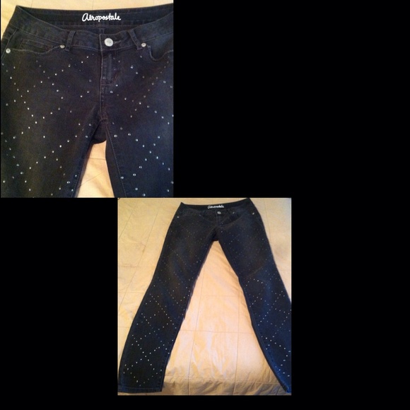 Aeropostale studded Lola jegging