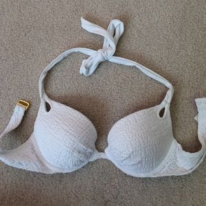 White Victoria's Secret bathing suit push up