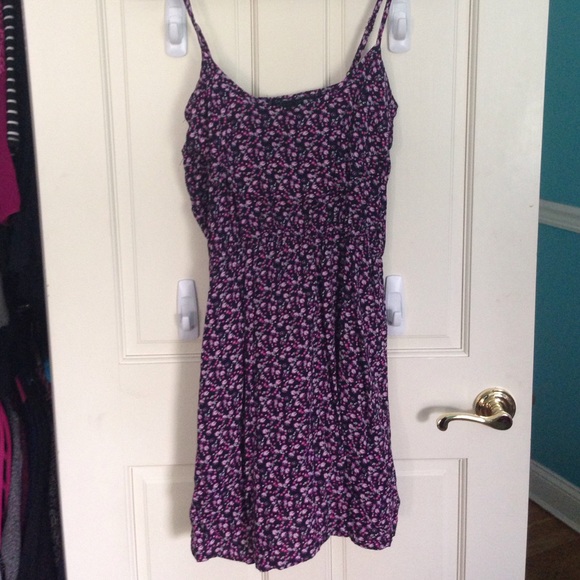 Pink&Purple Floral Dress