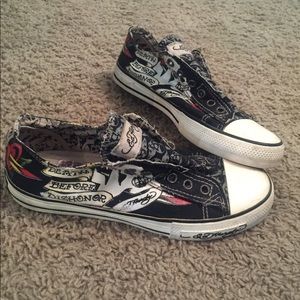 Ed hardy tennis shoes