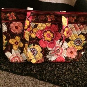 Vera bradley East west tote in buttercup