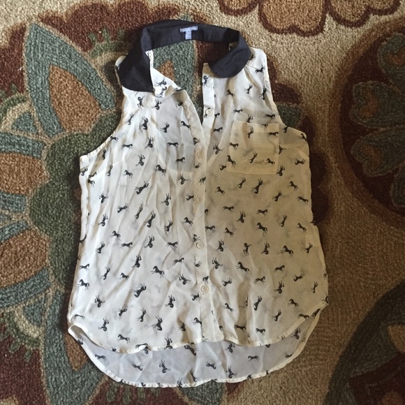 Open back tank