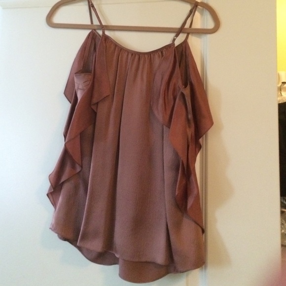 Rebecca Taylor brown top, size 4 - Picture 2 of 3