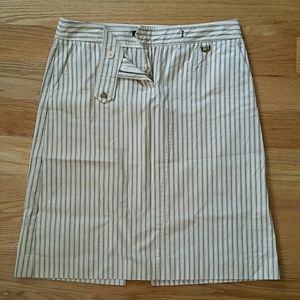 J. Crew cotton pencil skirt