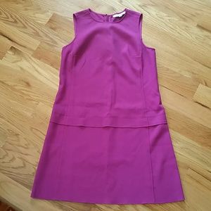 Size 6 Loft shift dress with zip back