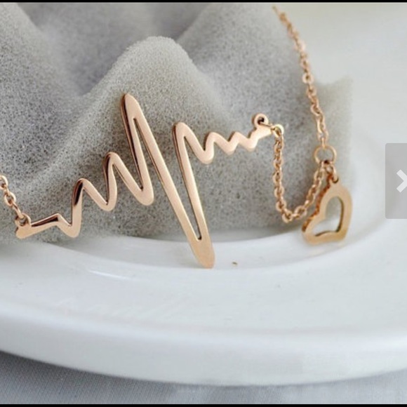 Heartbeat lifeline necklace - Picture 2 of 2