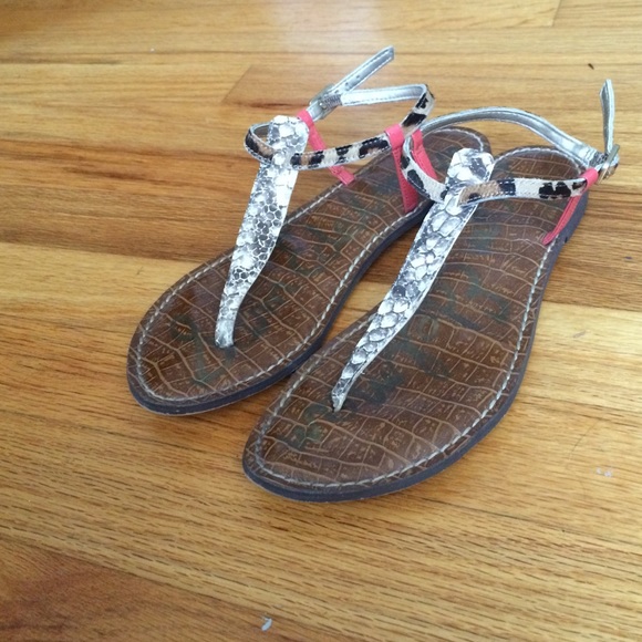 Sam Edelman animal print sandals