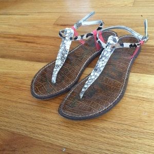 Sam Edelman animal print sandals