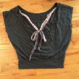 🔵BOGO aerie Tie Back Tee