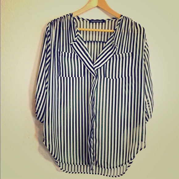 Black and white striped