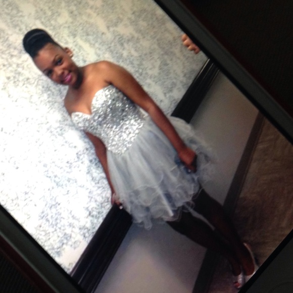 Prom or social Dress with matching scarf