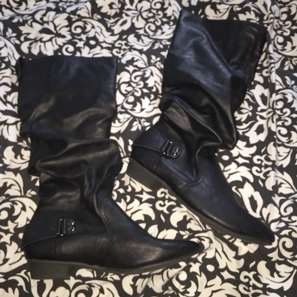 Brandy Melville Shoes Black Boots Poshmark