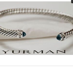 David yurman topaz cable bracelet