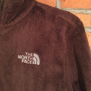 Northface- brown zip up