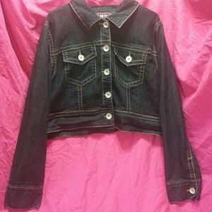 Torrid Cropped Denim Jacket