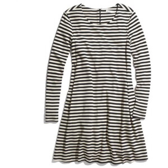 Madewell Striped Diary Dress