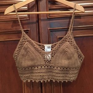 Urban Outfitters Crochet Bralette