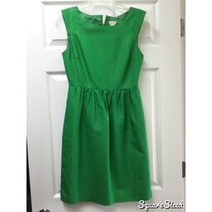 J.Crew Emerald Green Dress
