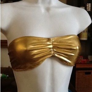 American Apparel Gold Bandeau