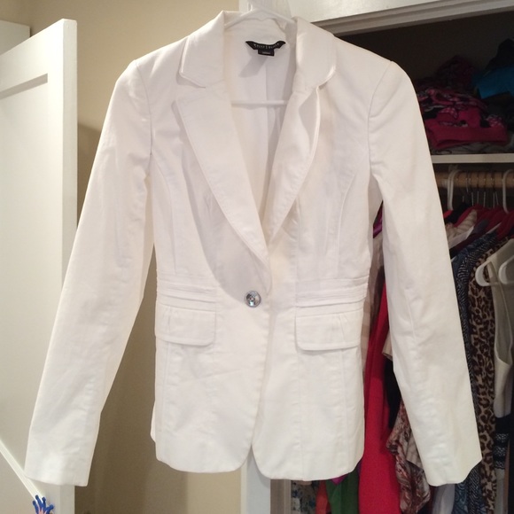 White House Black Market Jackets & Blazers - White blazer