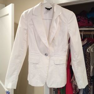 White blazer