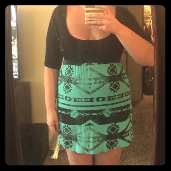 Tribal print dress - Picture 1 of 4