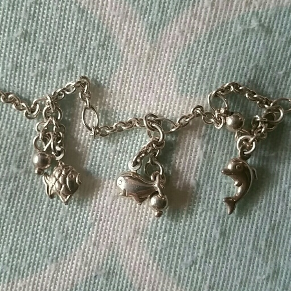 Silver charm bracelet - Picture 3 of 4