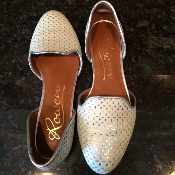 Rowen flats, size 8. Worn once!