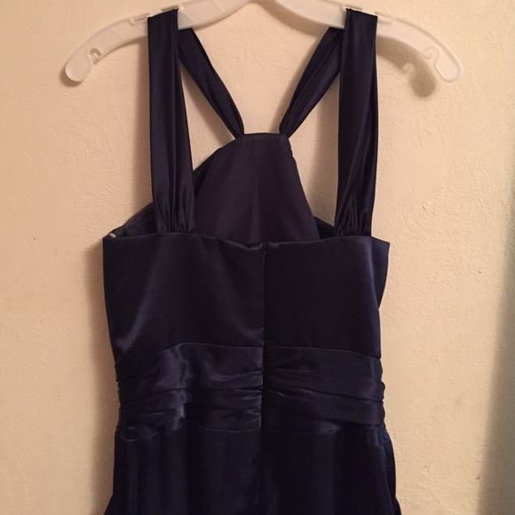 Navy dress from David's bridal - Picture 2 of 4