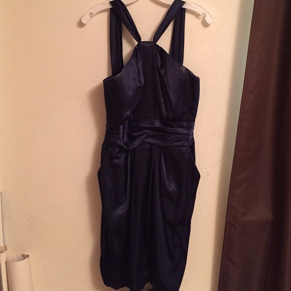 Navy dress from David's bridal - Picture 4 of 4
