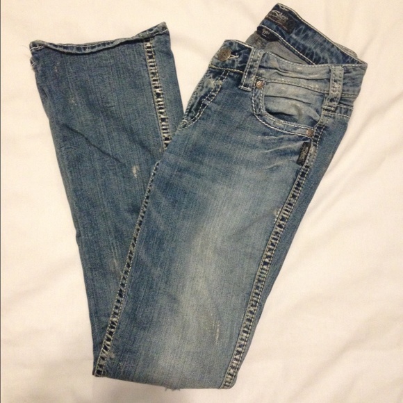 Silver "suki" Jeans