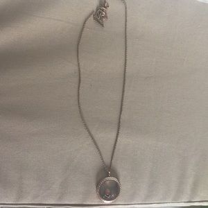 Origami Owl Rose Gold Medium Swarovski Necklace