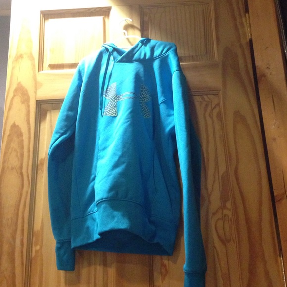 'Under Armour' blue sweatshirt (size- XS)