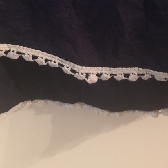 Hi low crop top navy - Picture 4 of 4