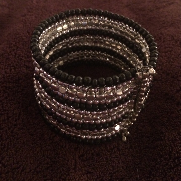 Black & White Cuff Bracelet