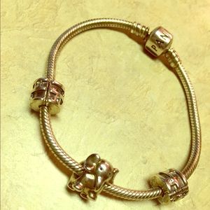 RETIRED Elephant Pandora Charm