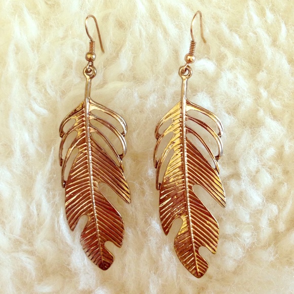 Gold Leaf Earrings