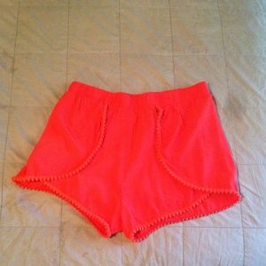 Charlotte Russe crochet-trim Tulip style shorts