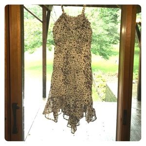 Cheetah print dress