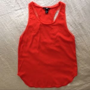 Red Racerback Tank