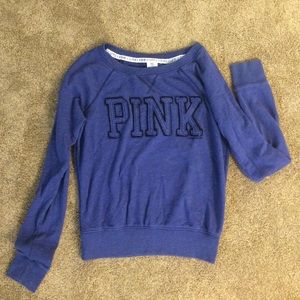 Victoria's Secret royal blue pullover sweatshirt