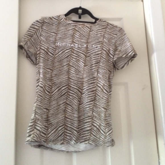 Authentic MK print tee