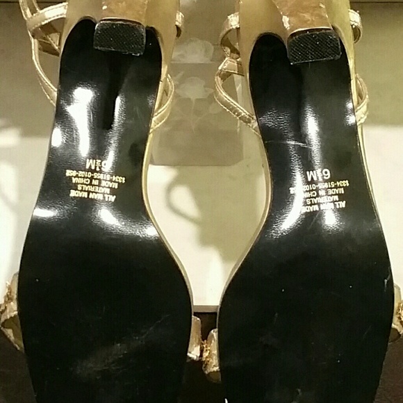 Coup d' etat LTD Collection Gold Evening Shoe - Picture 2 of 2