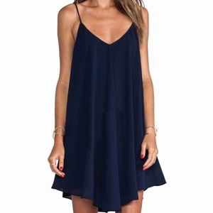 *SOLD* NEW Asymmetrical Little Blue Dress