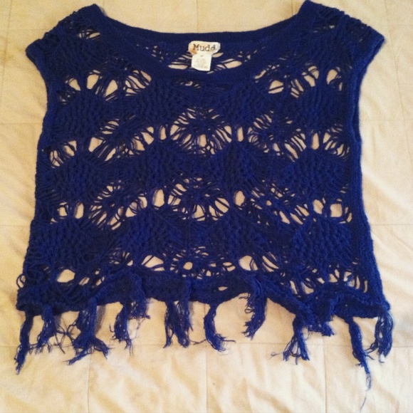 Crocheted Boho style top